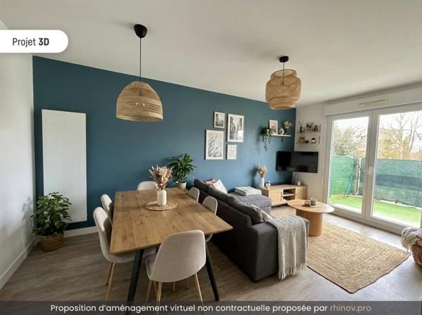 Appartement à vendre |  Quimper |  2 pièces | 39 m²
