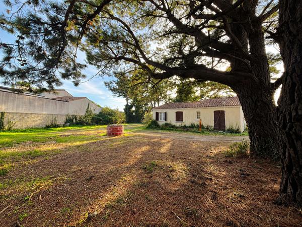 Maison de plain-pied sur un grand terrain