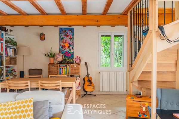 Maison de charme avec jardin surélevé en vallée du Grésivaudan