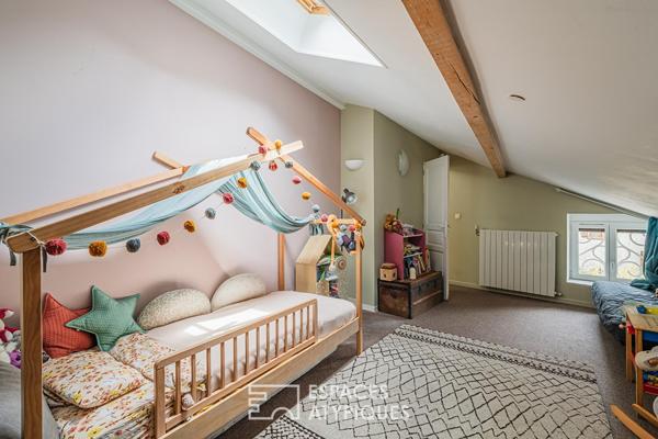 Maison de charme avec jardin surélevé en vallée du Grésivaudan