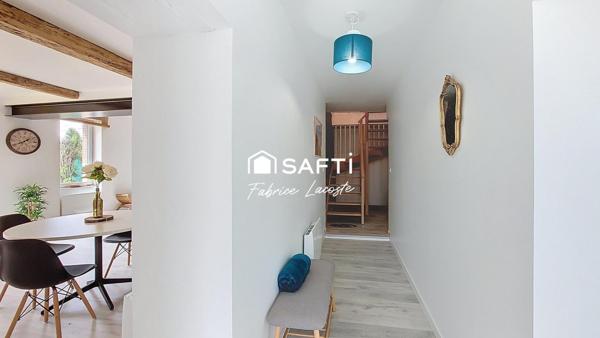 Maison - 6 pièces - 3 chambres - 1 bureau - 161m²