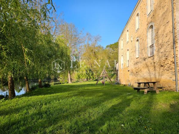 Charmante maison de meunier à vendre en Haut-Anjou