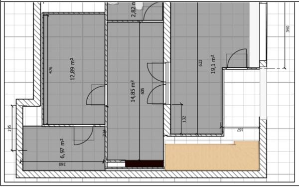 Local commercial de 57 m²  ? Figeac, proximité hyper-centre