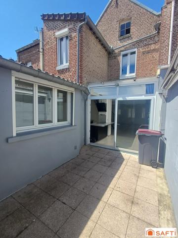 Charmante maison avec cour en hypercentre de Saint-Quentin – 84 m²