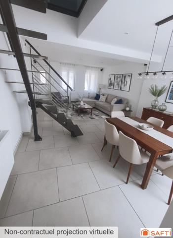 Charmante maison avec cour en hypercentre de Saint-Quentin – 84 m²