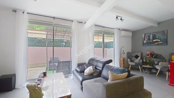 Maison T4 de 80m² avec deux extérieurs et un abris de rangement