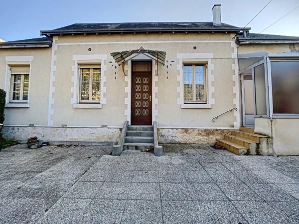 AMBOISE Maison de plain pied 77m² commerces à pieds