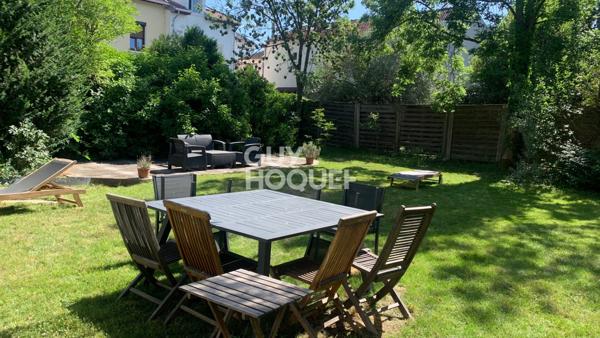 BOIS COLOMBES/ MAISON 134 M² PARCELLE 998 M² GARAGE et ATELIER
