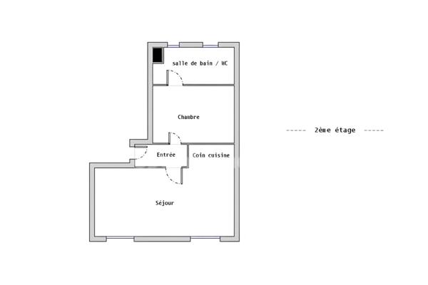 Appartement à vendre 2 pièces PARIS 19EME ARRONDISSEMENT (75)