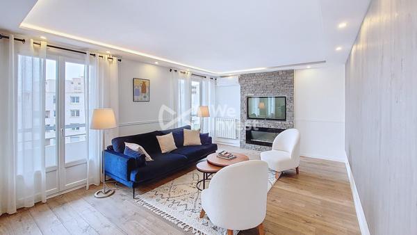 69100 VILLEURBANNE GRATTE-CIEL VENTE APPARTEMENT T4 3 CH 101m2 + GARAGE