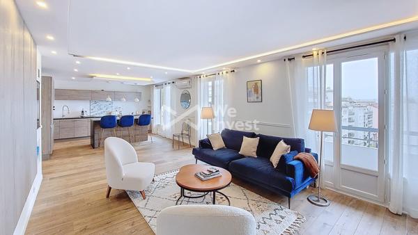 69100 VILLEURBANNE GRATTE-CIEL VENTE APPARTEMENT T4 3 CH 101m2 + GARAGE