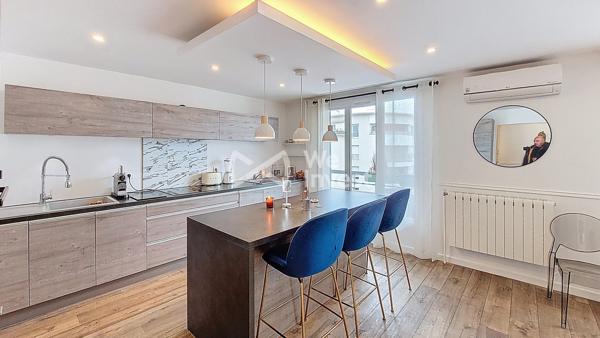 69100 VILLEURBANNE GRATTE-CIEL VENTE APPARTEMENT T4 3 CH 101m2 + GARAGE