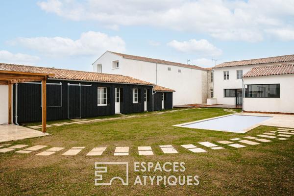 Elégance singulière d’un ensemble immobilier en coeur de village