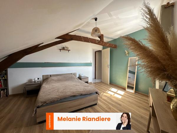 Maison à vendre à Crosmières – 3 chambres, beaux volumes et garage