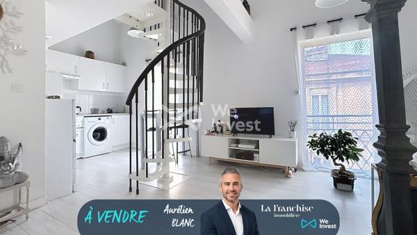 Appartement duplex en dernier étage