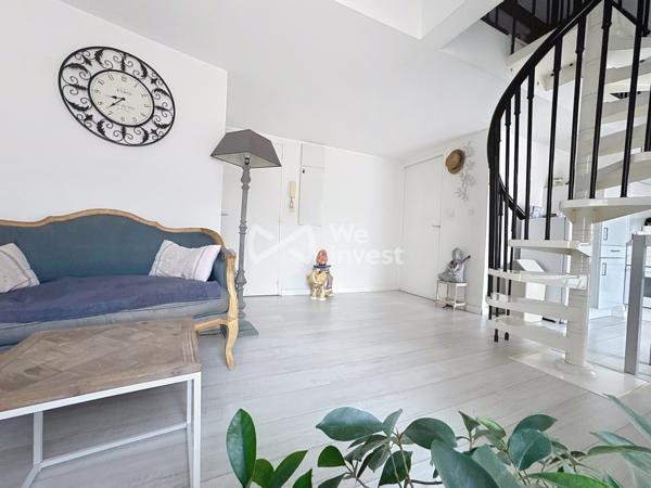 Appartement duplex en dernier étage
