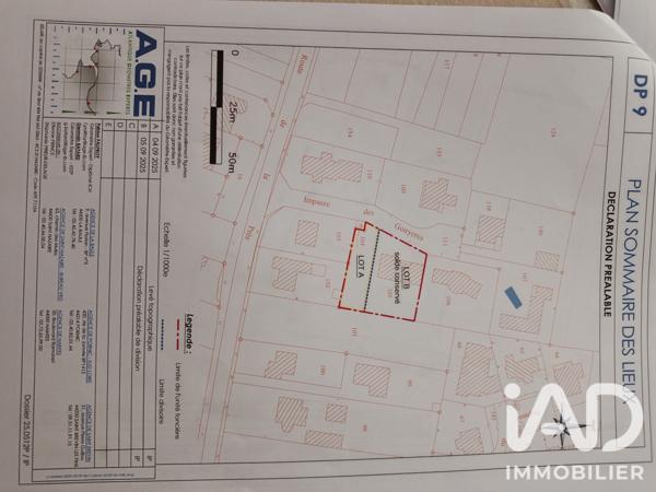 Terrain à vendre 430 m² La Plaine-sur-Mer