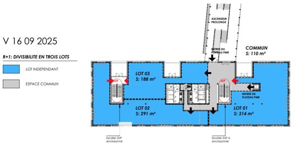 Bureaux à vendre ou à louer Dardilly quartier d'affaires TECHLID terrain arboré