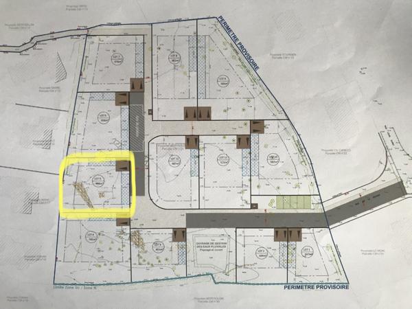 Un terrain constructible à proximité des plages du Cabellou