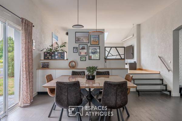 Maison de plain-pied rénovée avec jardin