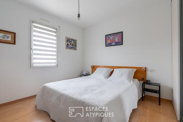 Maison de plain-pied rénovée avec jardin