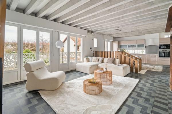 JOINVILLE-LE-PONT (94340) – MAISON 6 PIÈCES EN BORD DE MARNE– 173,68M2 CARREZ - TRÈS CALME – TRÈS LUMINEUX – JARDINS ET CUISINE D’ÉTÉ - BALCON – TERRASSE - GARAGE