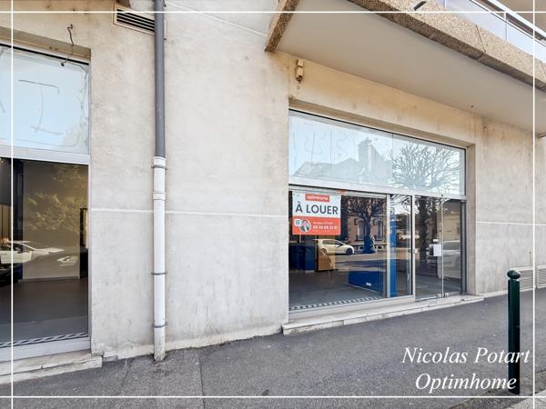 Belle visibilité commerciale – Local de 97 m² secteur Petit Margny, proche Gare