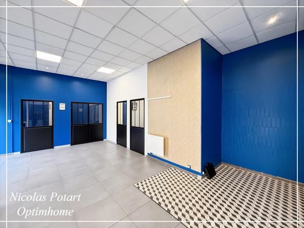 Belle visibilité commerciale – Local de 97 m² secteur Petit Margny, proche Gare