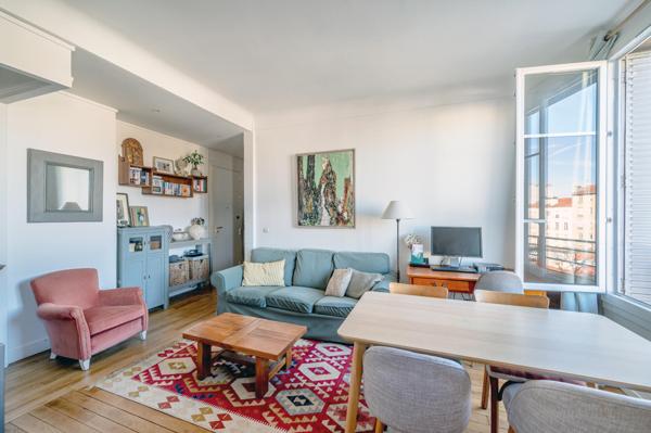 Appartement 3 p clair et calme avec vue