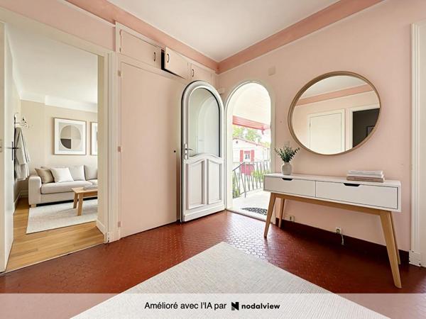 Ascain , Appartement 73 m2 avec garage, parking et jardin