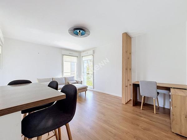 Nantes Eraudière - T3 meublé avec terrasse et parking