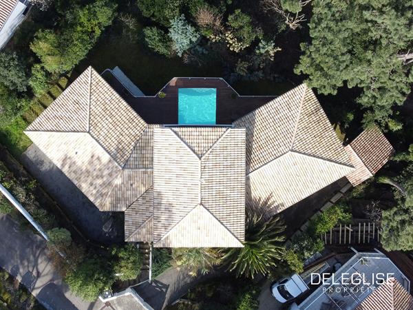 Ref. 1658 : Vue Panoramique Bassin – Pyla sur Mer – Villa avec piscine