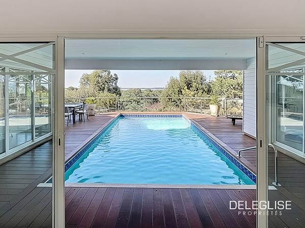 Ref. 1658 : Vue Panoramique Bassin – Pyla sur Mer – Villa avec piscine