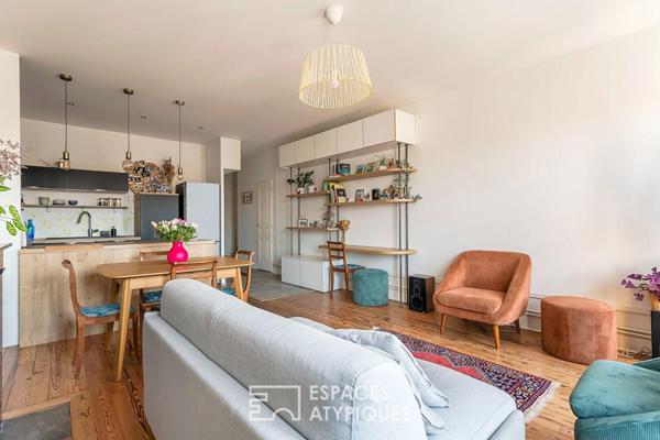 Appartement rénové au coeur du 7ème arrondissement de Lyon