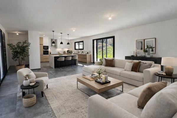 Saint-Paul-en-Cornillon (42240) Maison neuve de 145,12m2 sur 1250m2