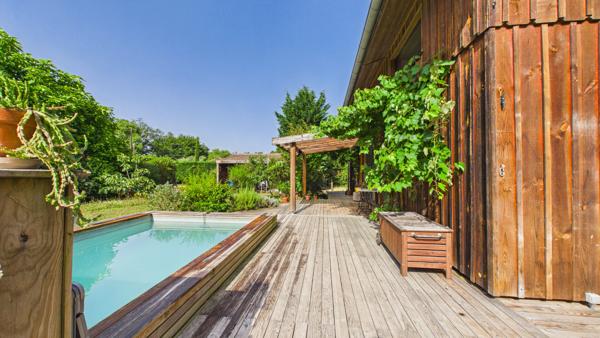 Maison écologique à deux pas du lac d'Azur Azur
