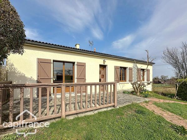 Maison sur sous-sol avec accès de plain-pied – Proche commodités - THOUARS (79)