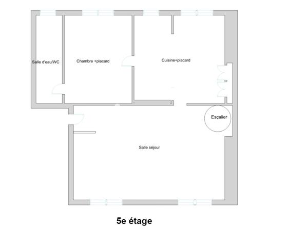 Appartement 3 pièces - 50 m² Exclusivité