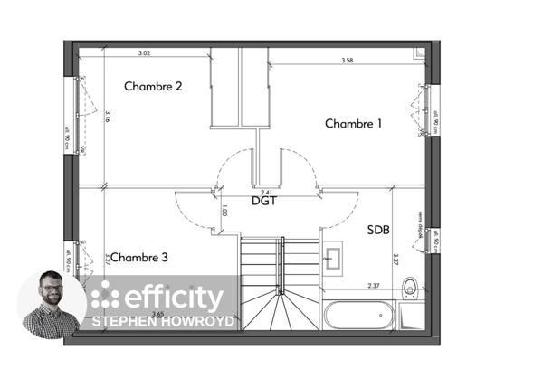 Maison 4 pièces - 94 m²