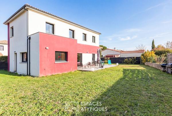Maison contemporaine lumineuse à Aussonne