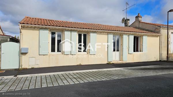 Maison de plain pied avec jardin