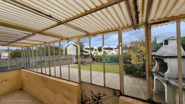 Maison de plain pied avec jardin
