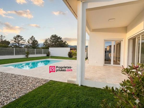 EXCLUSIVITE - Maison récente type T4 avec piscine et garage - Vue montagnes - Fiumorbo - GHISONACCIA 20240  - Haute Corse - FRANCE