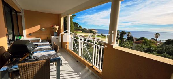 2/3PIECES VILLA FRANCIA 39M2+TERRASSE 13M2 VUE MER