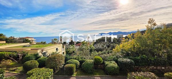 2/3PIECES VILLA FRANCIA 39M2+TERRASSE 13M2 VUE MER