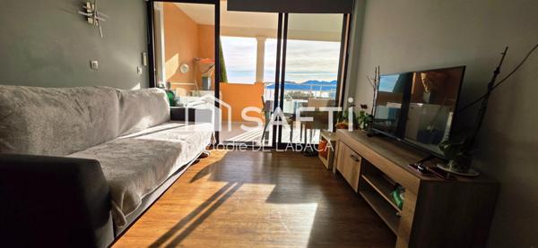 2/3PIECES VILLA FRANCIA 39M2+TERRASSE 13M2 VUE MER