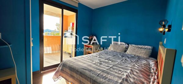 2/3PIECES VILLA FRANCIA 39M2+TERRASSE 13M2 VUE MER