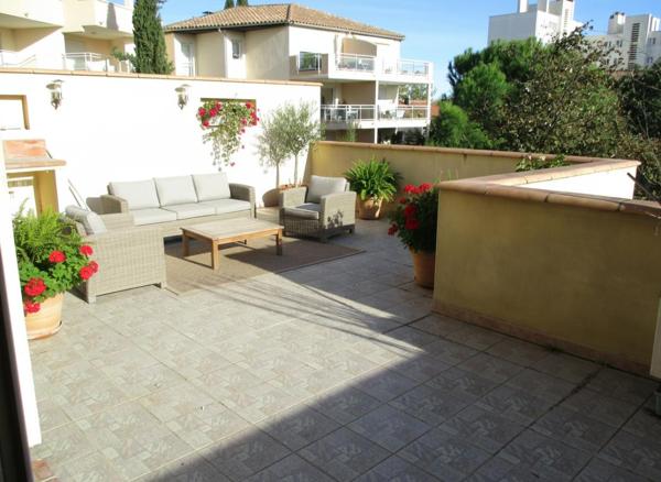Appartement T4 avec terrasse et garage à Béziers