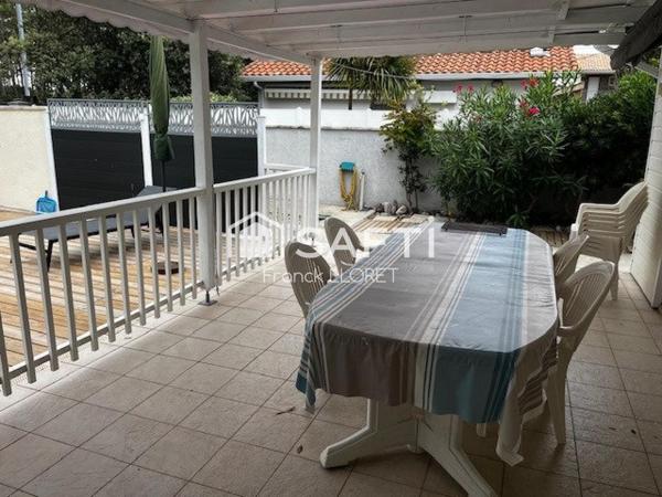 Hourtin plage maison 4 chambres, piscine