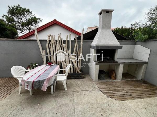 Hourtin plage maison 4 chambres, piscine